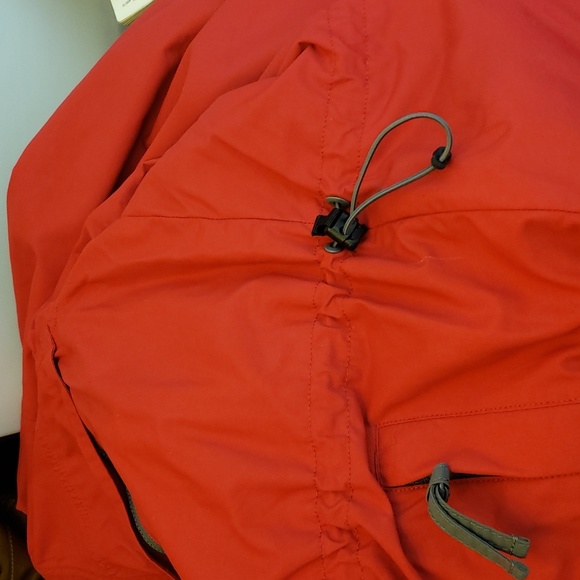 Columbia Men's Waterproof Red Gray 3/4 Zip Pullover Jacket/Windbreaker, Size L - Picture 7 of 11